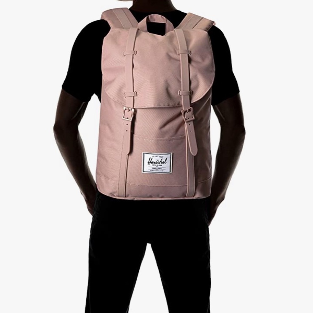 Herschel retreat backpack in ash rose
